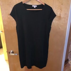 New York & Company Black T-Shirt Dress